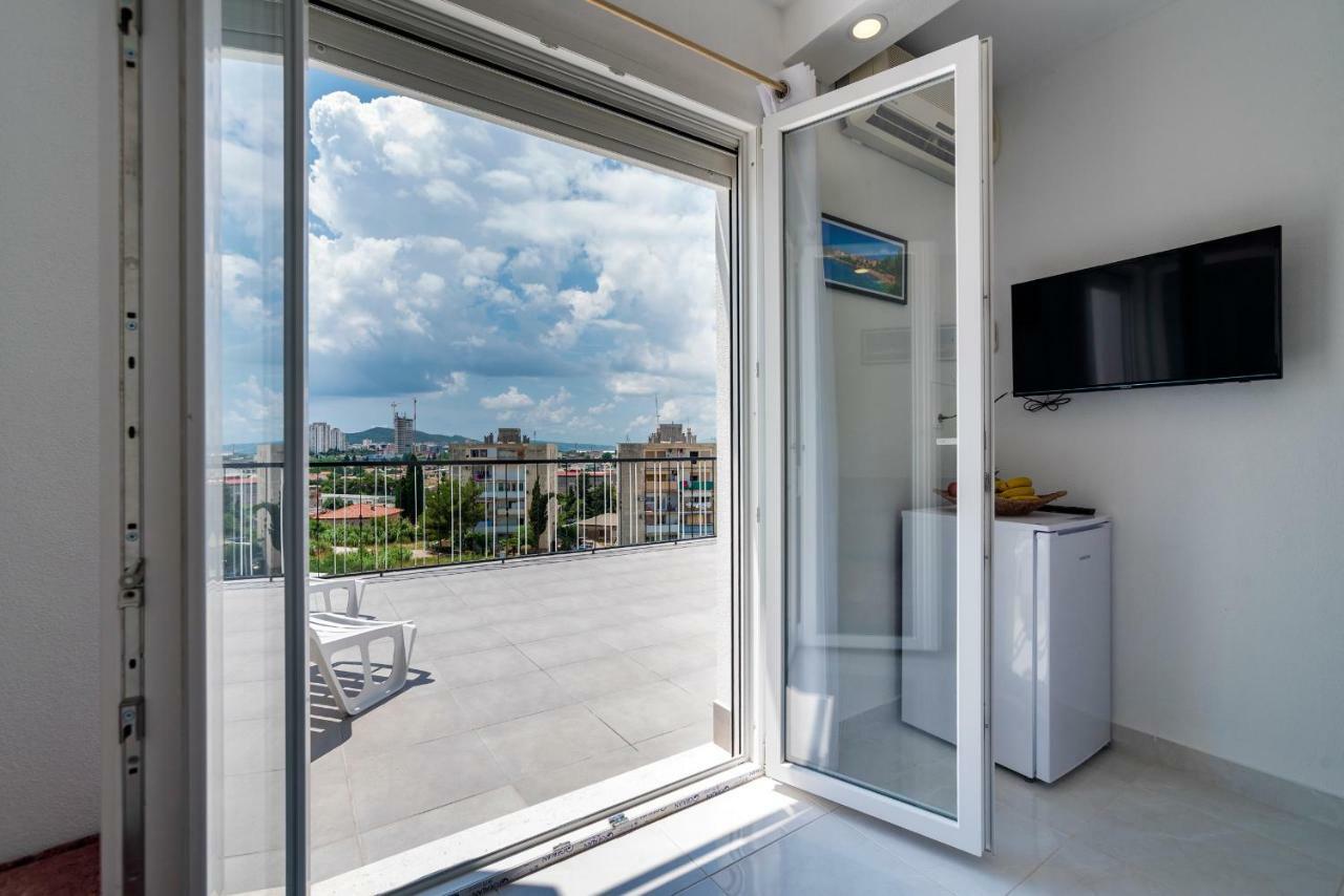 Eva Split Sunset City View Teracce Exterior foto
